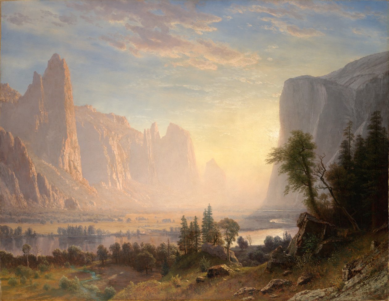 Valley of the Yosemite by Albert Bierstadt