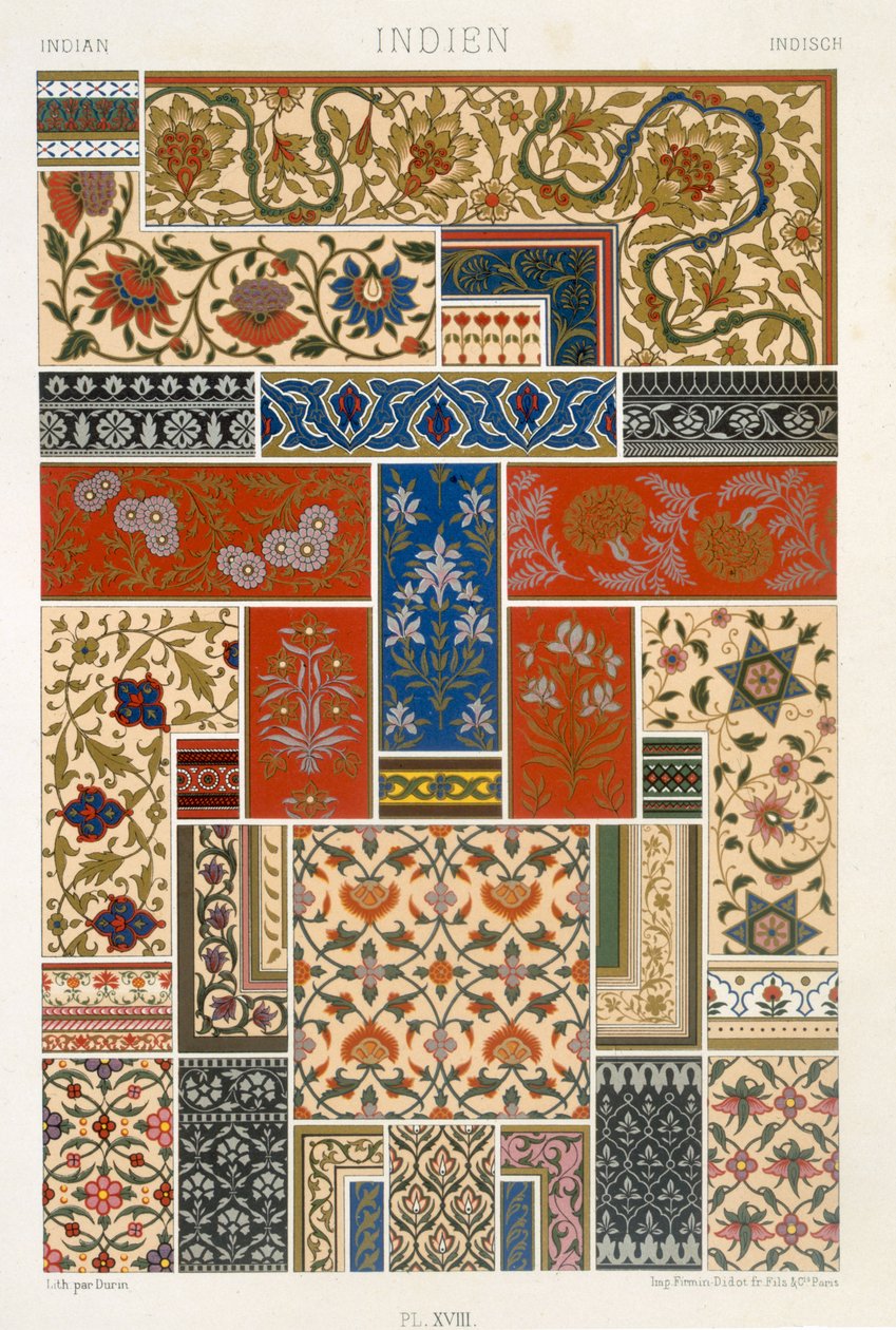 Indian Style, plate XVIII from 