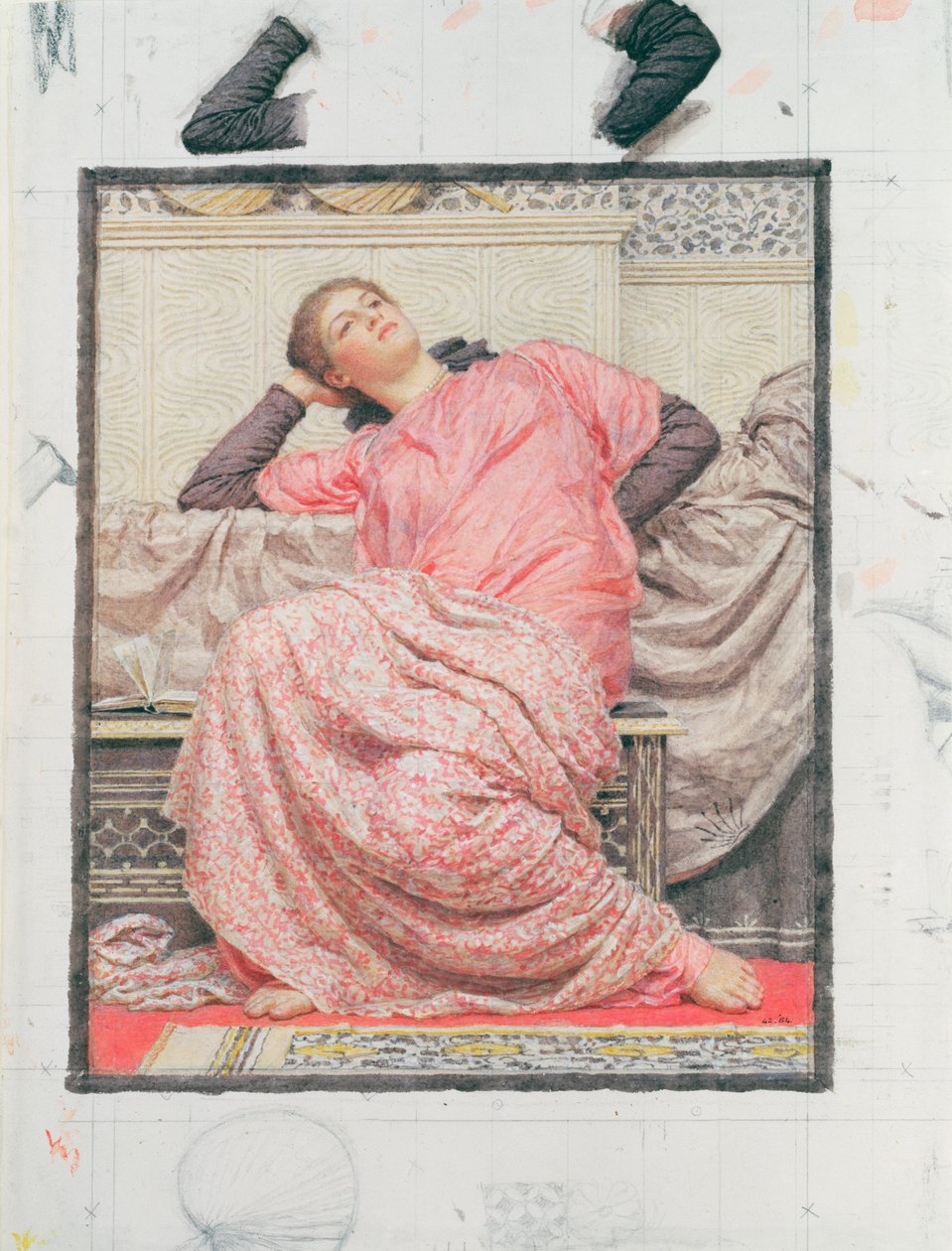 An Open Book by Albert Joseph Moore