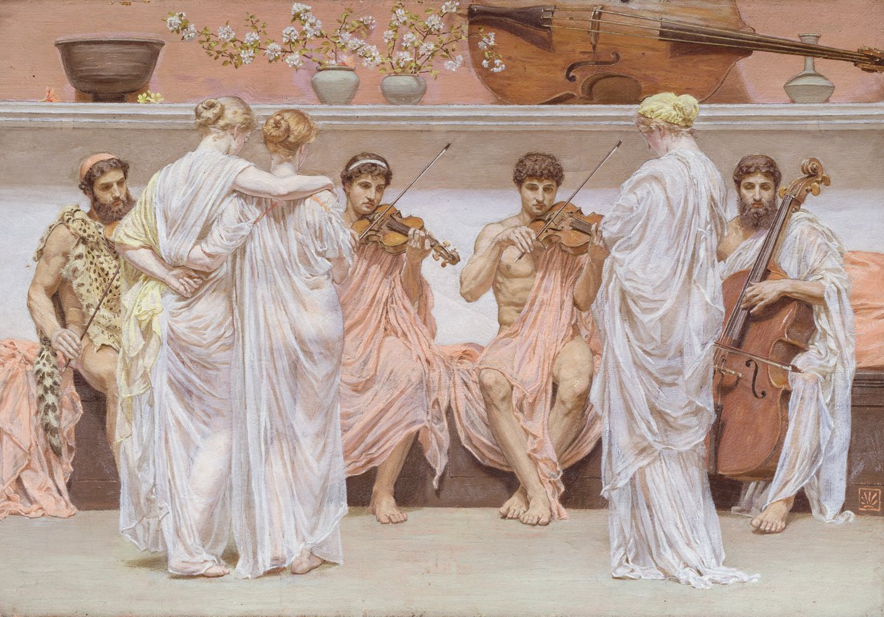 The Quartet by Albert Joseph Moore