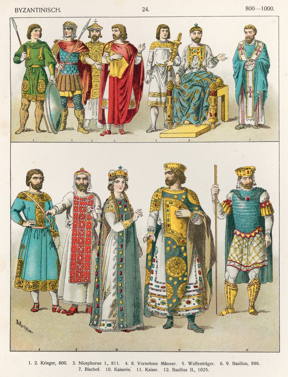 Dress at the Byzantine Court, from 