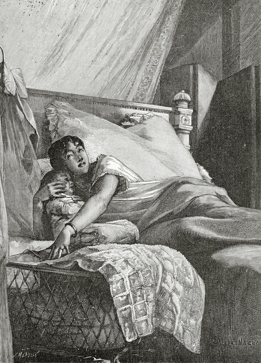 Le Revenant, 19th Century by Albert Pierre Rene Maignan