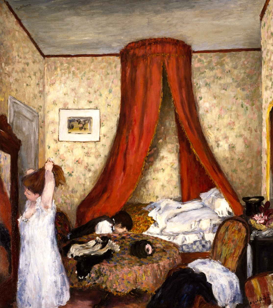 Interior by Albert Andre: Highest-quality art reproduction