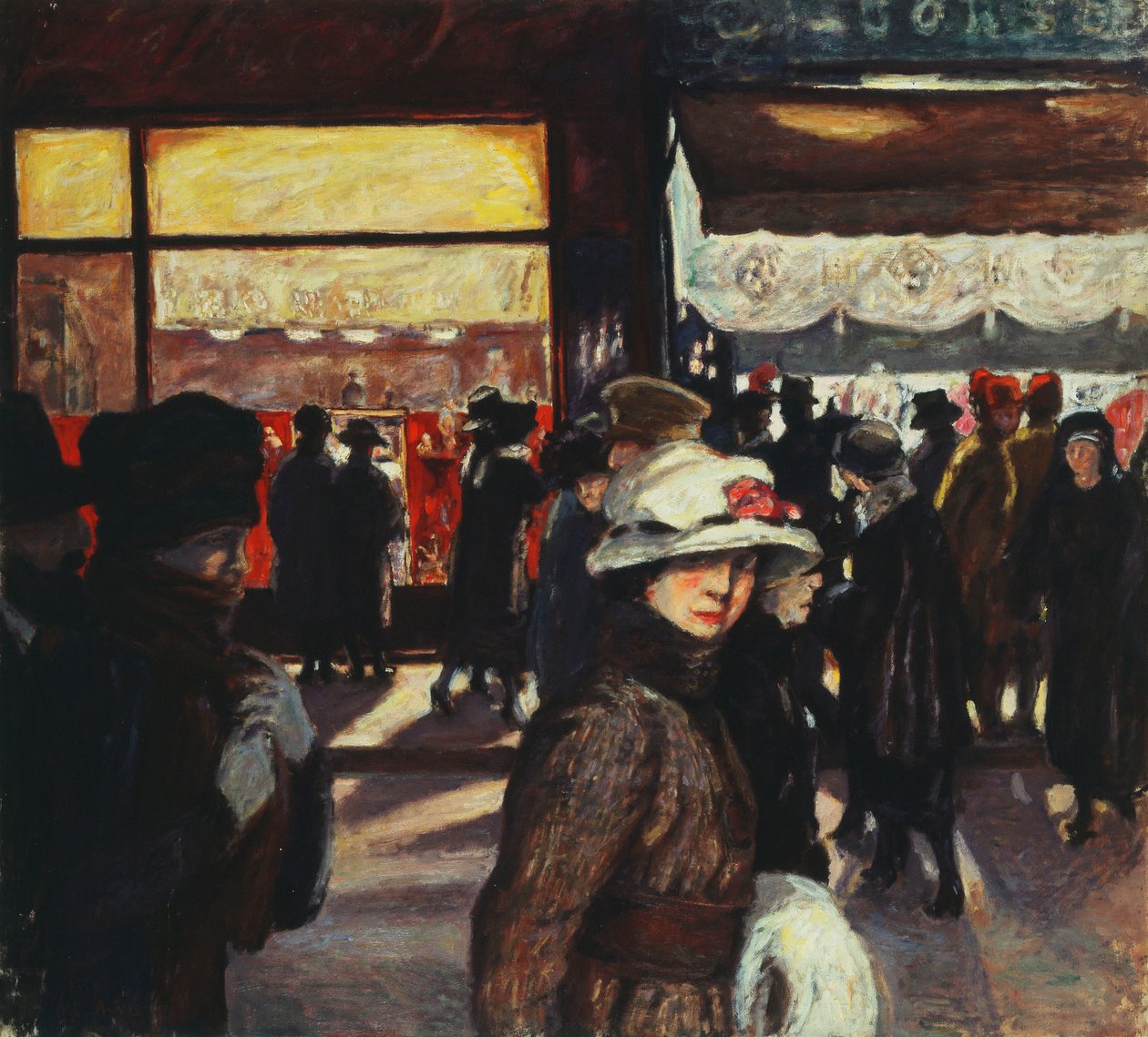 Saint-Ferreol Street in Marseilles by Albert Andre