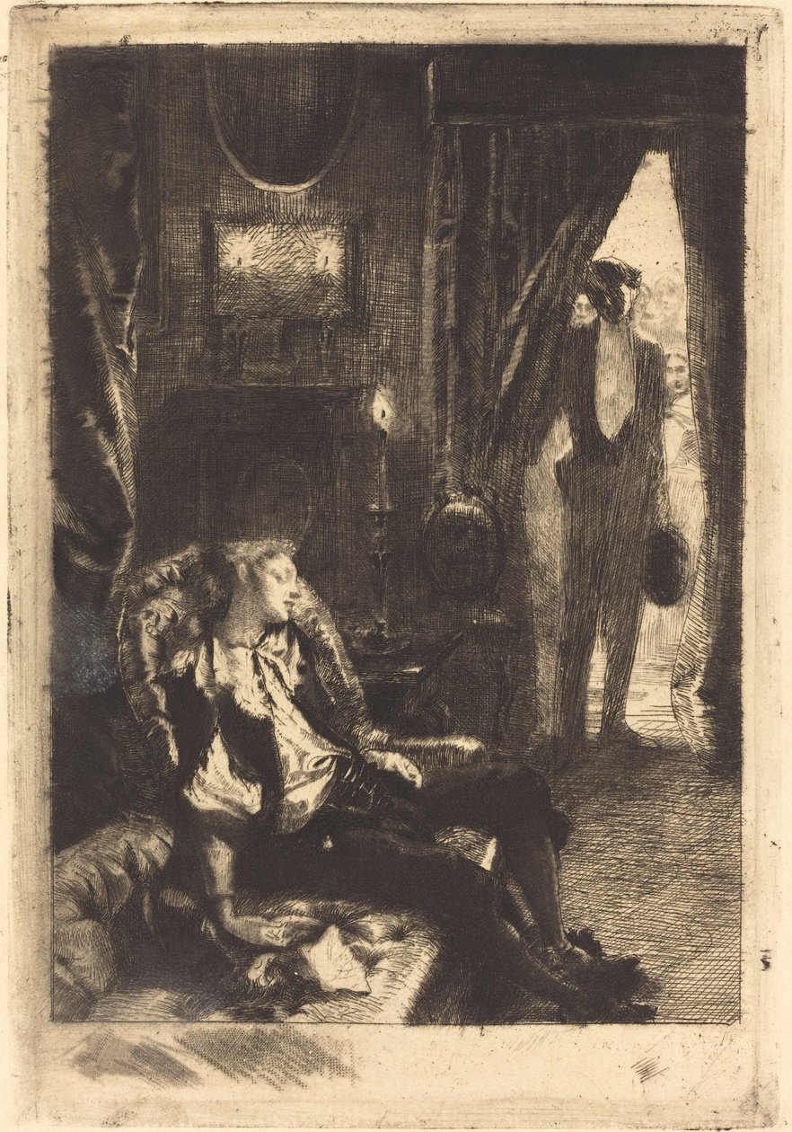 Iza Sleeping by Albert Besnard