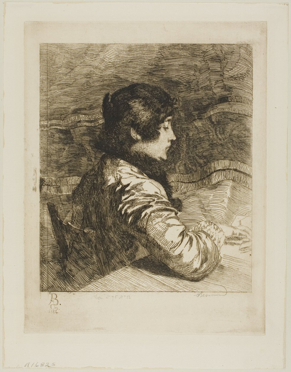 Madame Besnard by Albert Besnard: Premium art reproduction