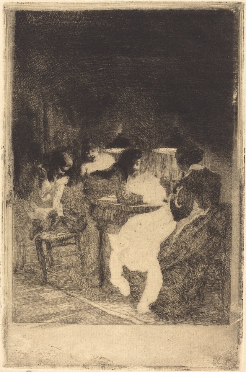 The Childhood of Pierre Clémenceau by Albert Besnard