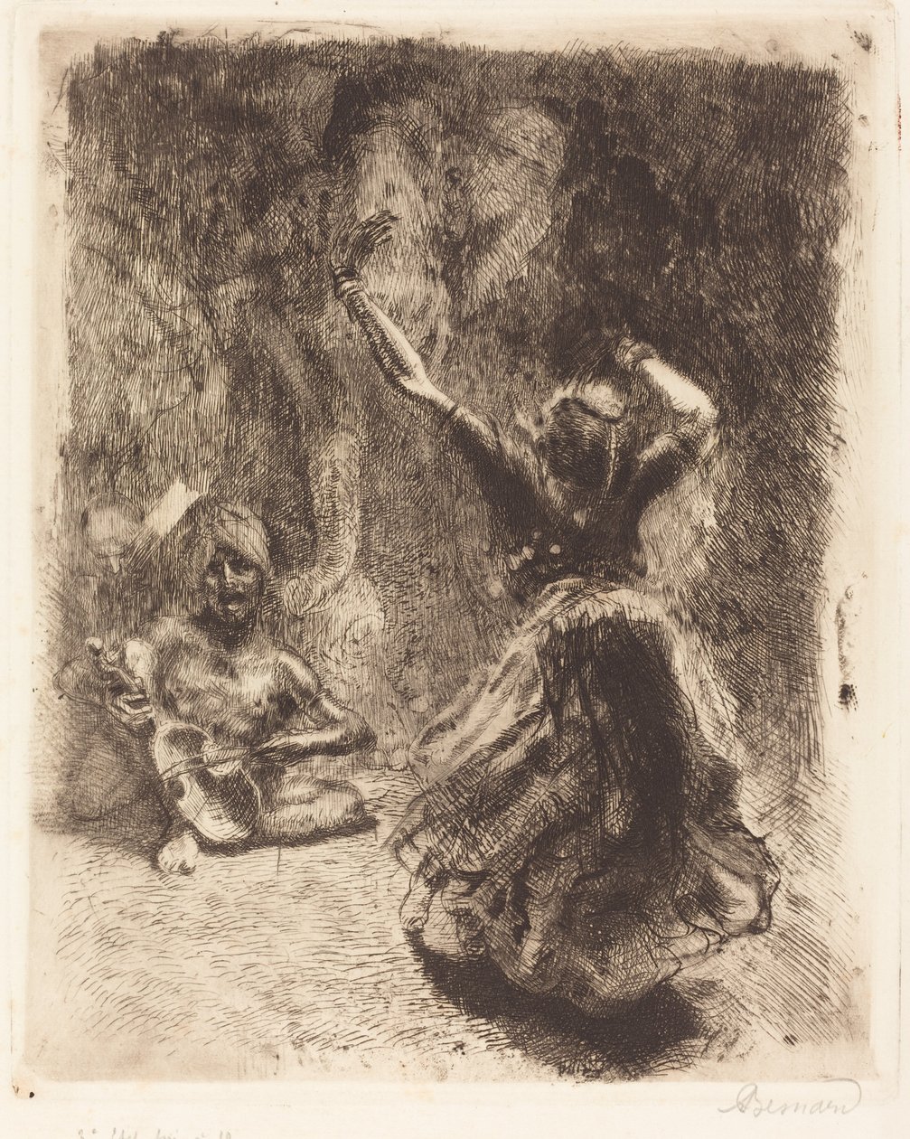 The Dancer of Tanjore by Albert Besnard