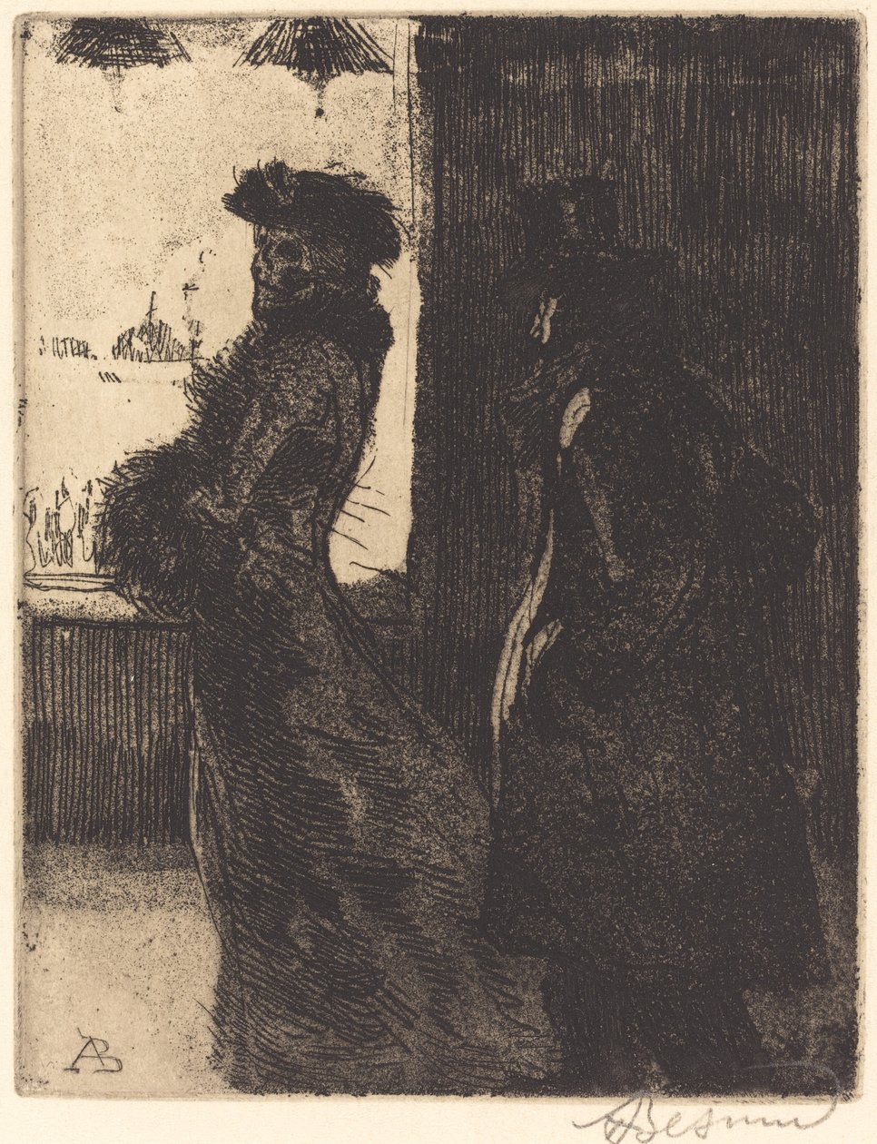 The Unknown Woman by Albert Besnard