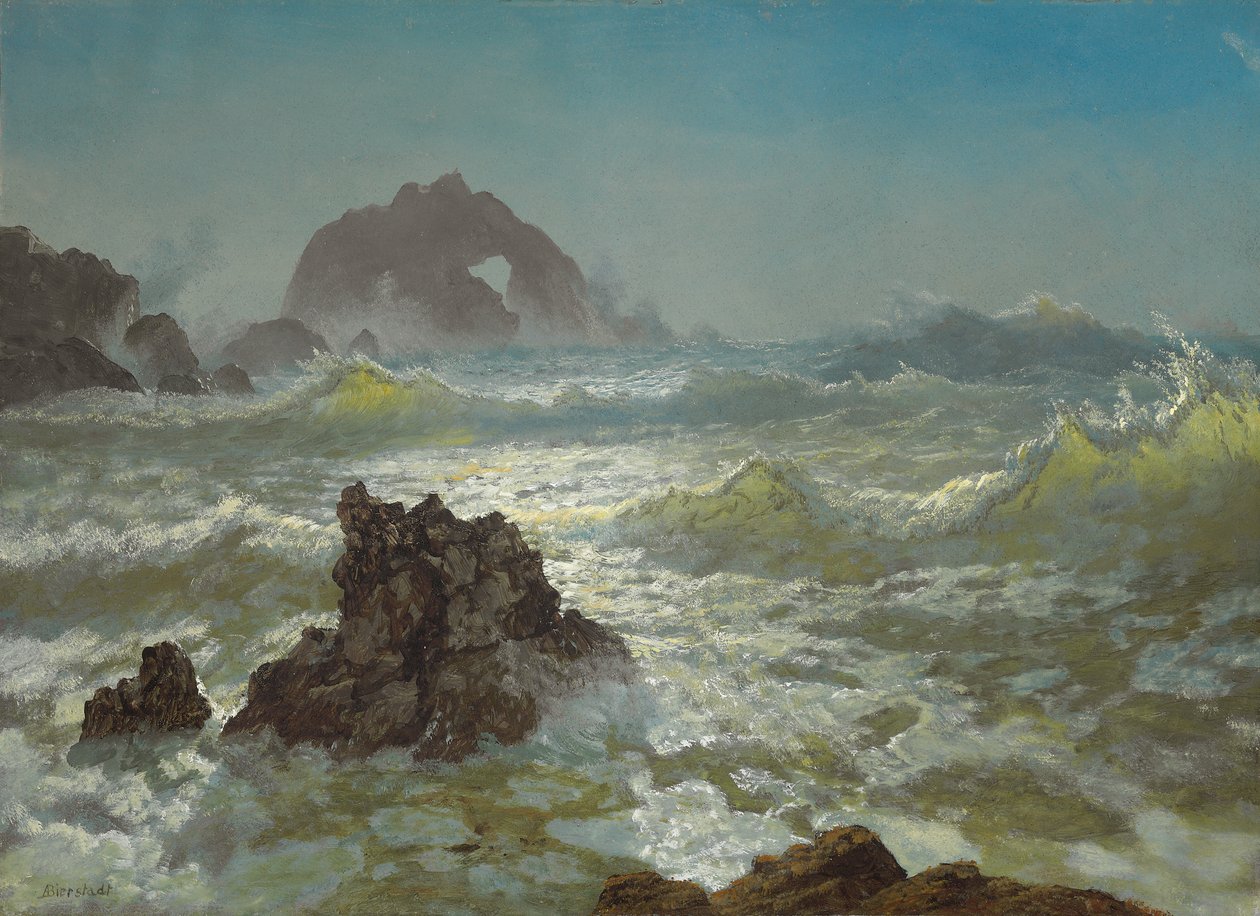 Seal Rock, California, c.1872 by Albert Bierstadt