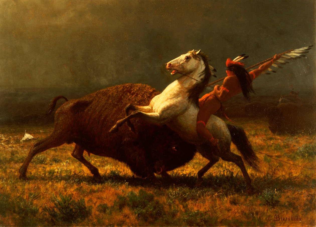The Last of the Buffalo, c.1888 by Albert Bierstadt