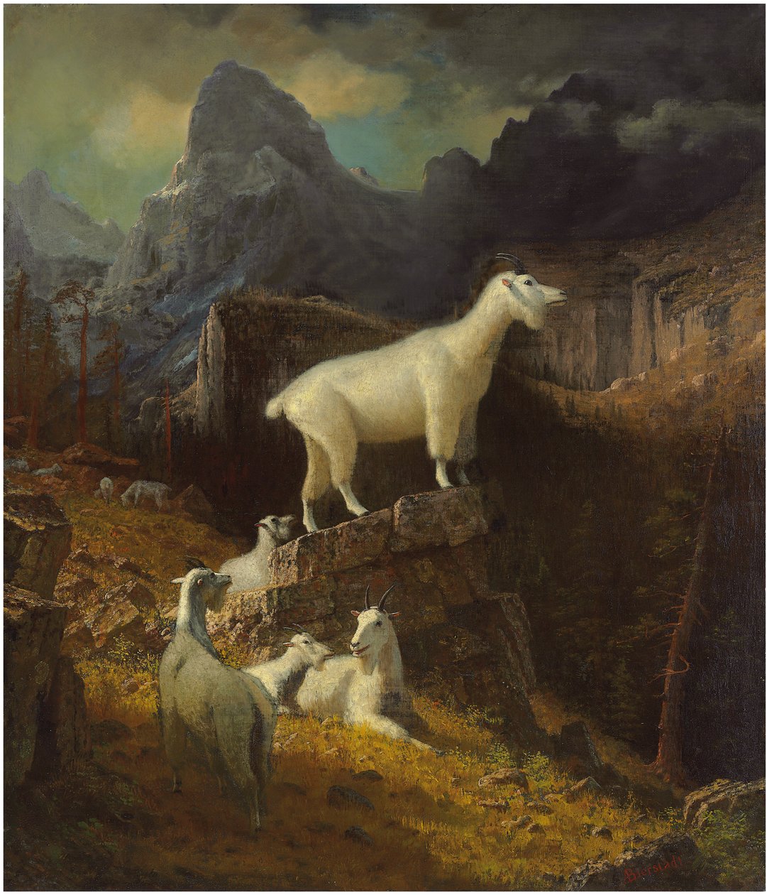 Unknown Image by Albert Bierstadt