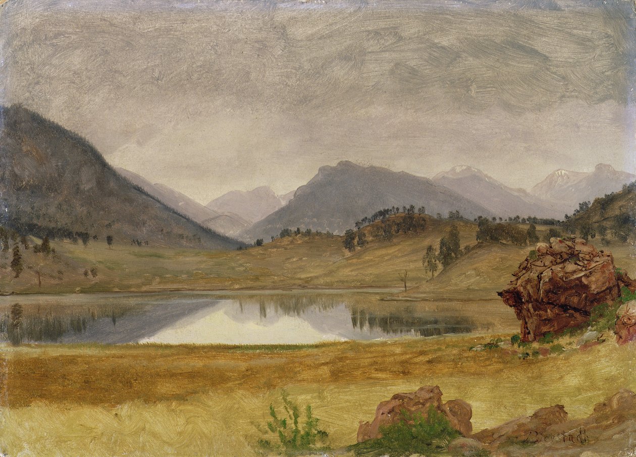 Wind River Country by Albert Bierstadt