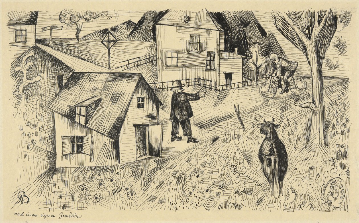 Holiday Evening by Albert Bloch