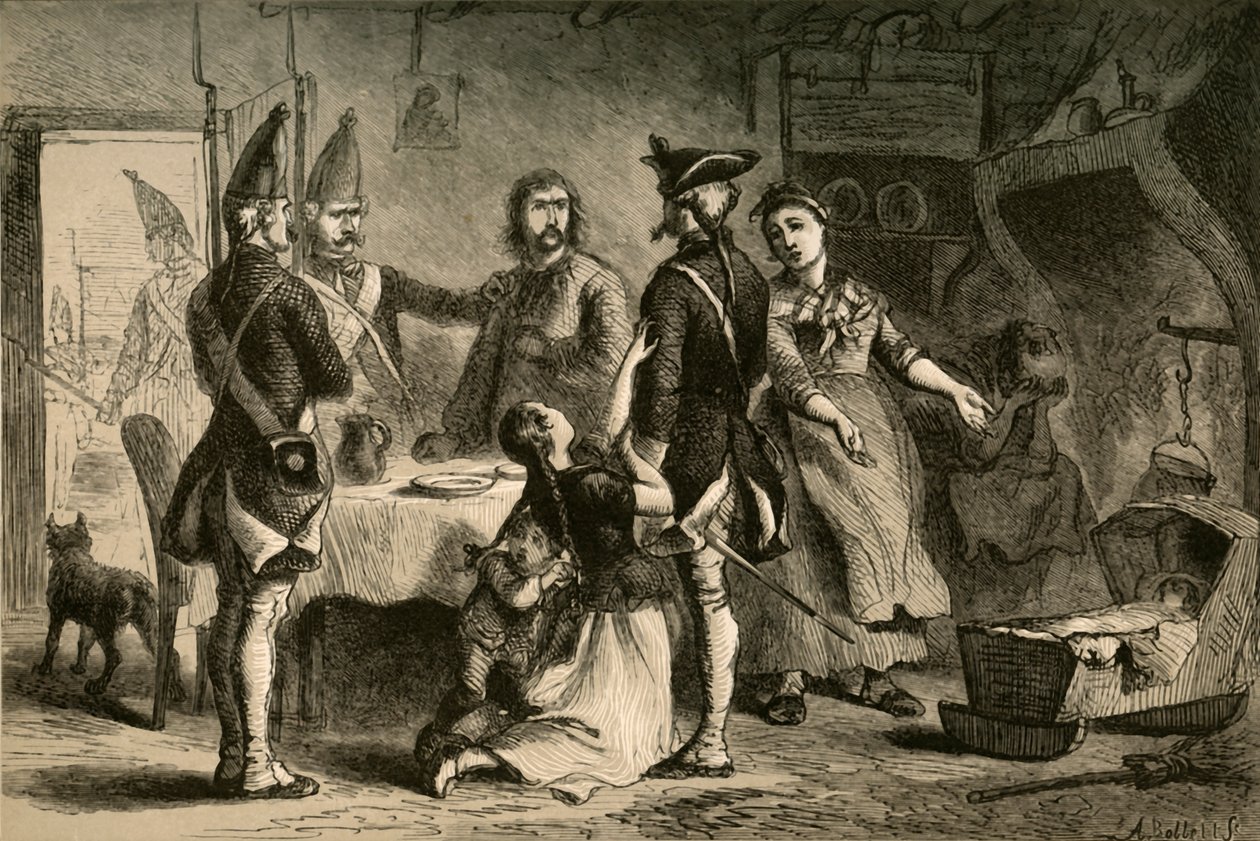 Conscription of German Soldiers for Service in America by Albert Bobbett