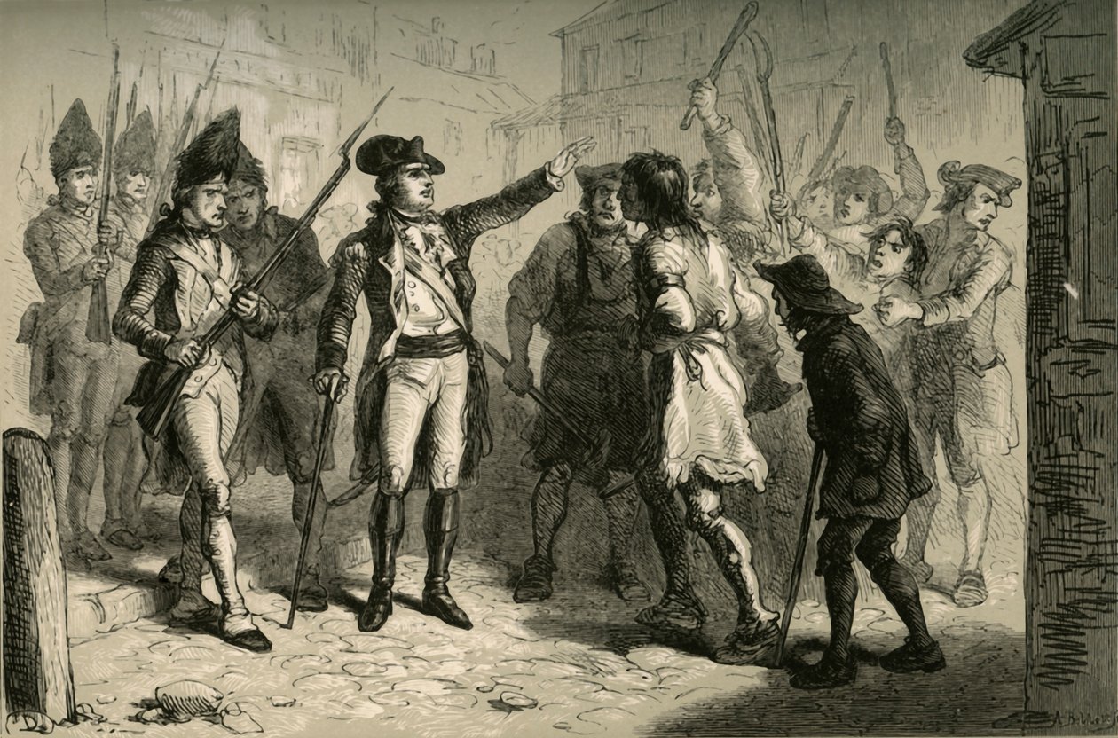 Governor Tryon and the Regulators, 1877 by Albert Bobbett