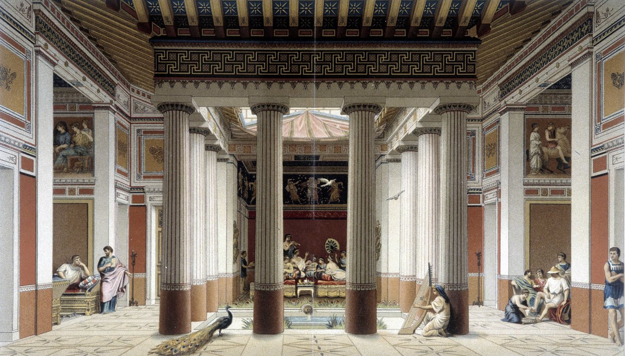 Ancient Greek Palace Interior