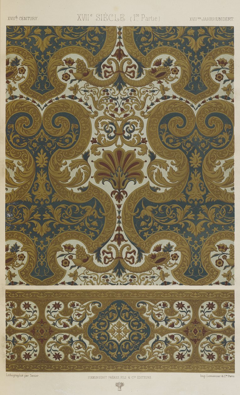 XVII Century, plate 75 from 