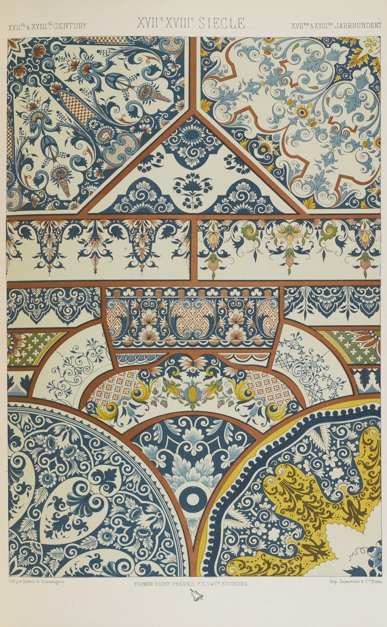 XVII and XVIII Centuries, plate 82 from 