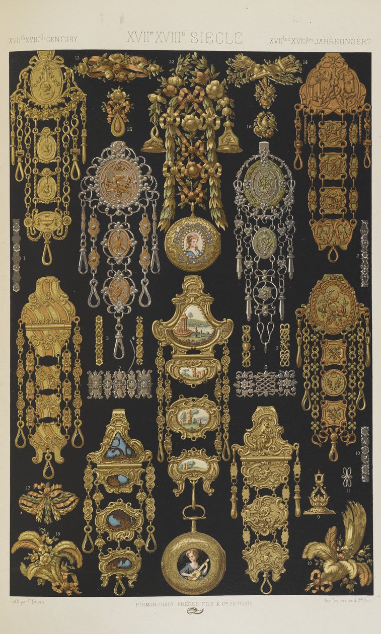 XVII and XVIII Centuries, Plate 94 from 