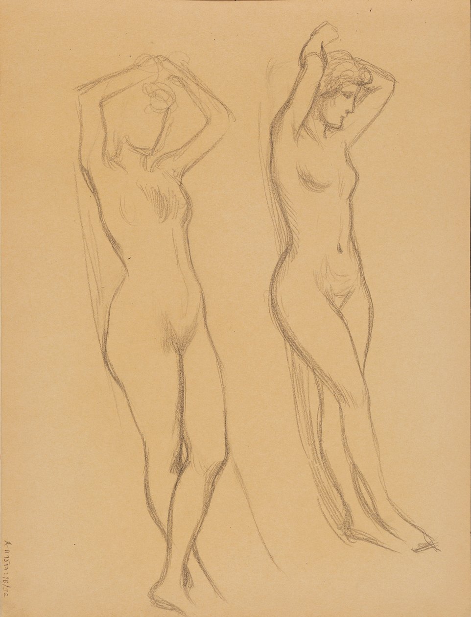 Nude by Albert Edelfelt