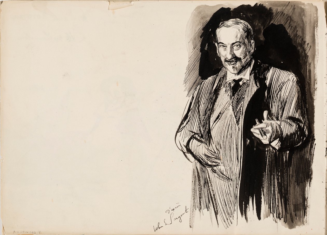 Asher Wertheimer after John S. Sargent by Albert Edelfelt
