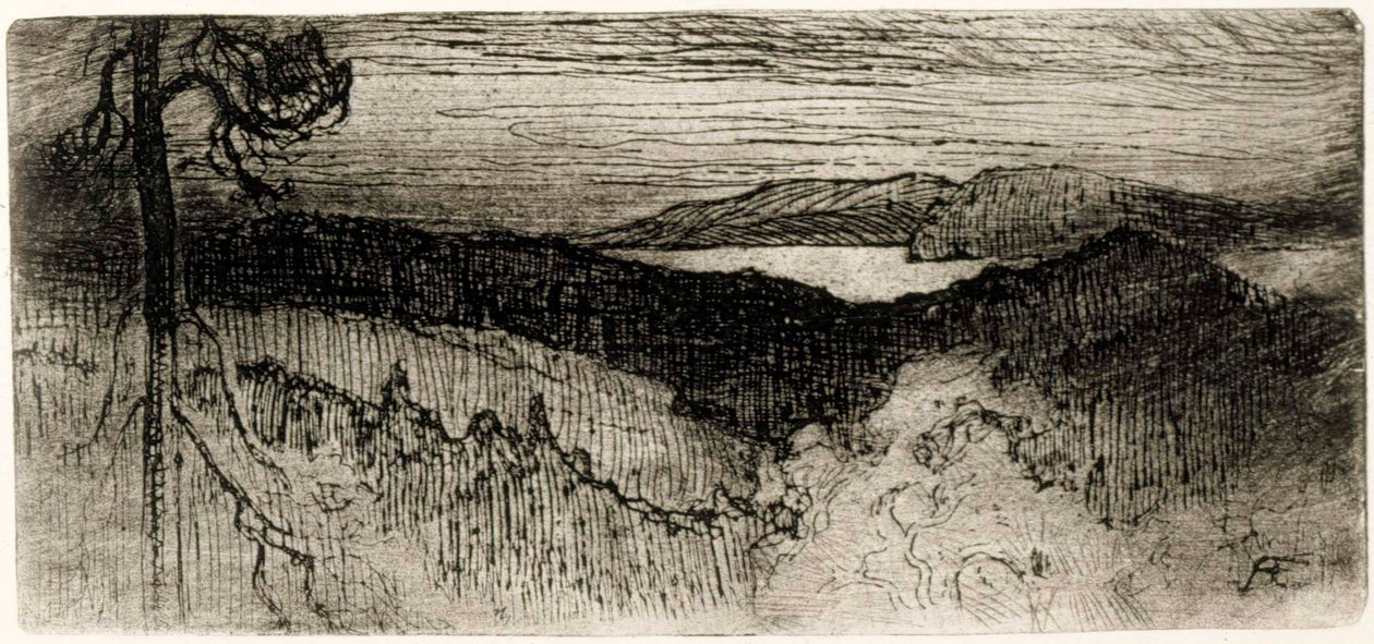 Landscape from Tavastia by Albert Edelfelt