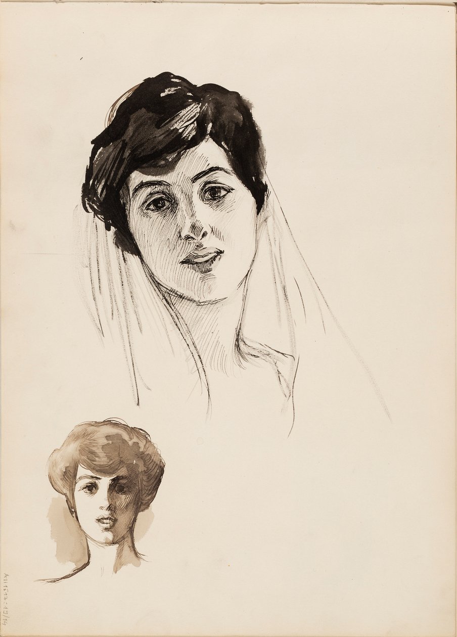 Female Figures by Albert Edelfelt