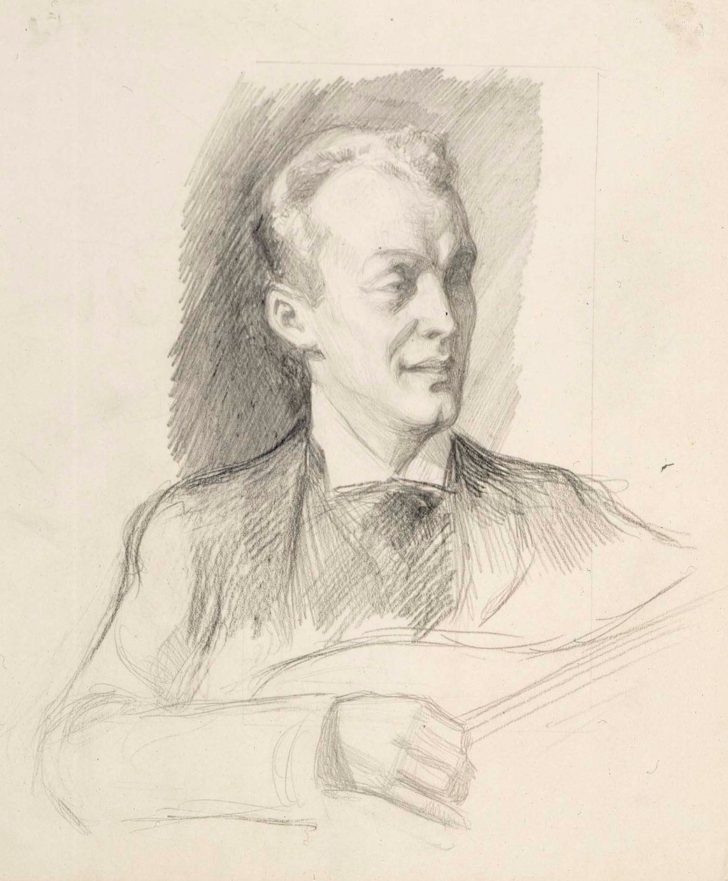 The Artist Bruno Aspelin by Albert Edelfelt