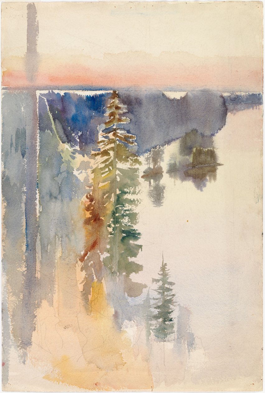 View from Kaukola Ridge by Albert Edelfelt