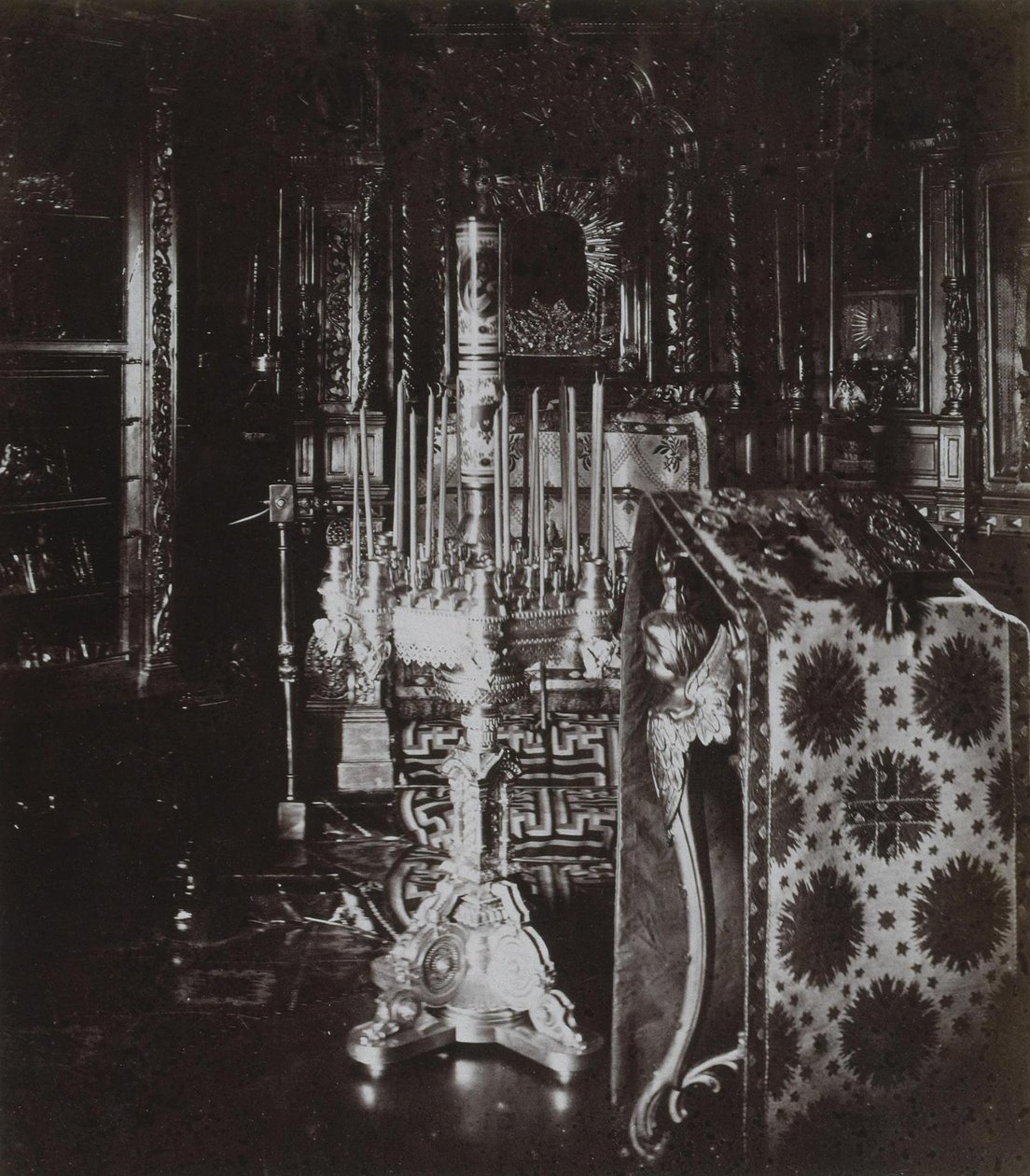 House Chapel at the Cabin of Peter the Great in Petersburg by Albert Felisch