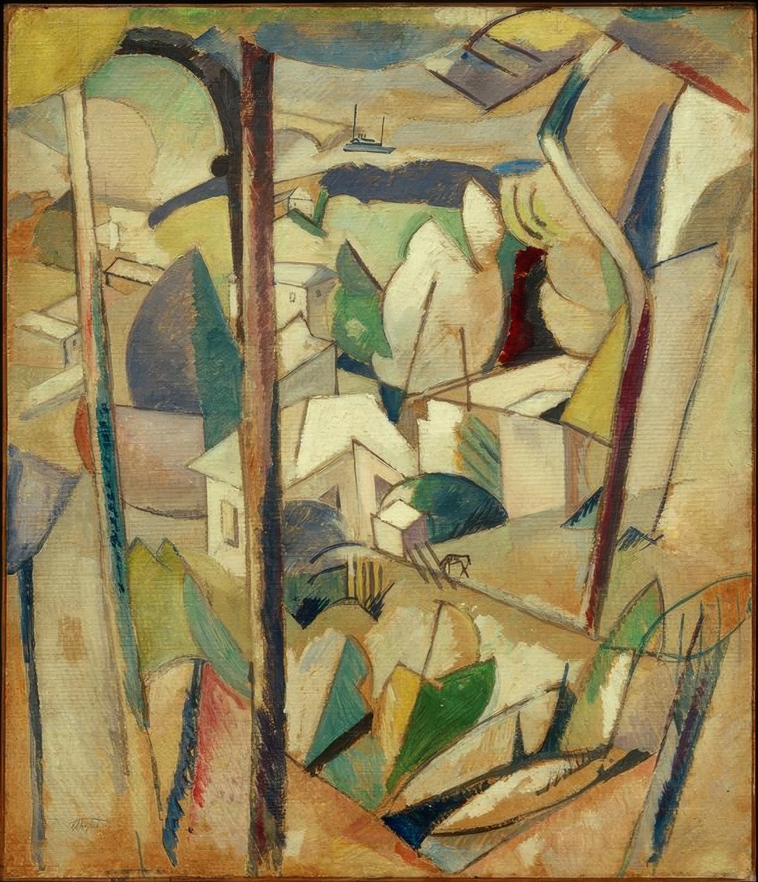Landscape in Bermuda by Albert Gleizes