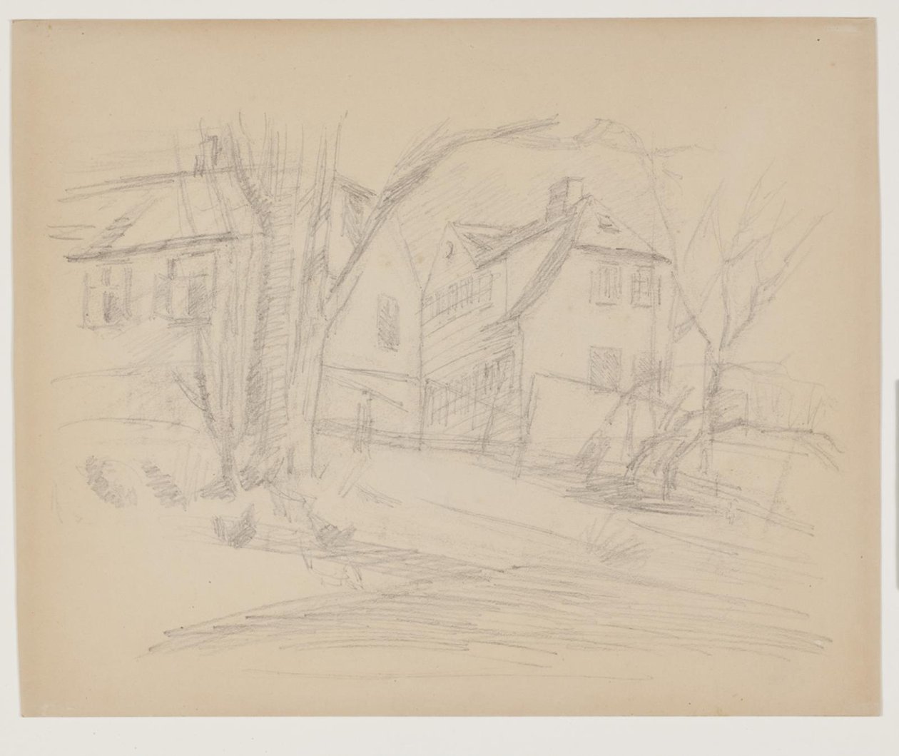 Winter Day in Lyngby by Albert Gottschalk