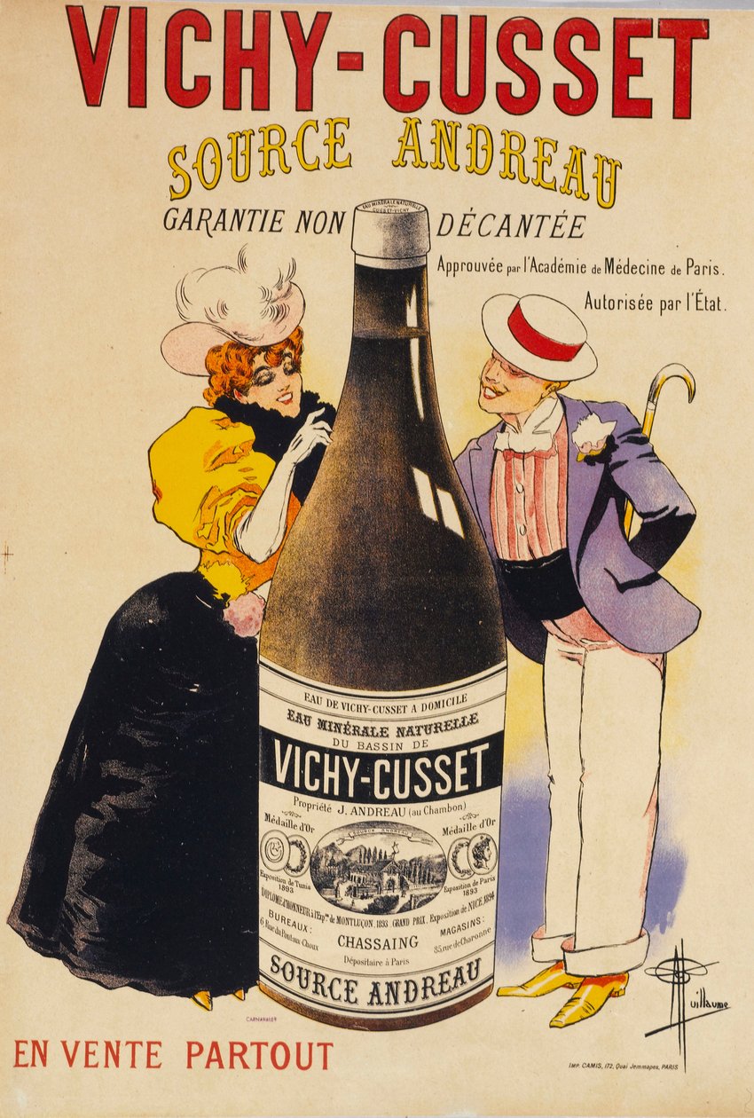 Vichy-Cusset - Source Andreau, c. 1895 by Albert Guillaume