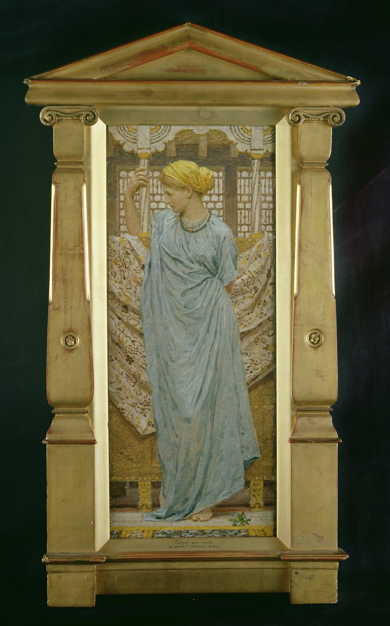 Forget-Me-Nots by Albert Joseph Moore