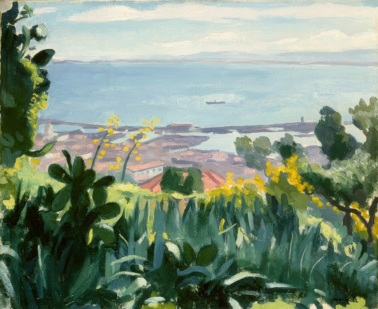 Algiers – View from the Heights of Mustapha by Albert Marquet