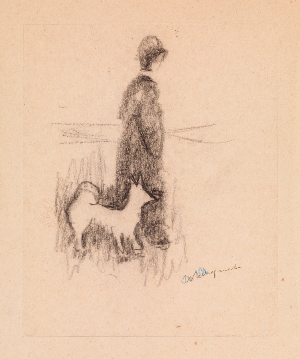 Figure with a Dog by Albert Marquet