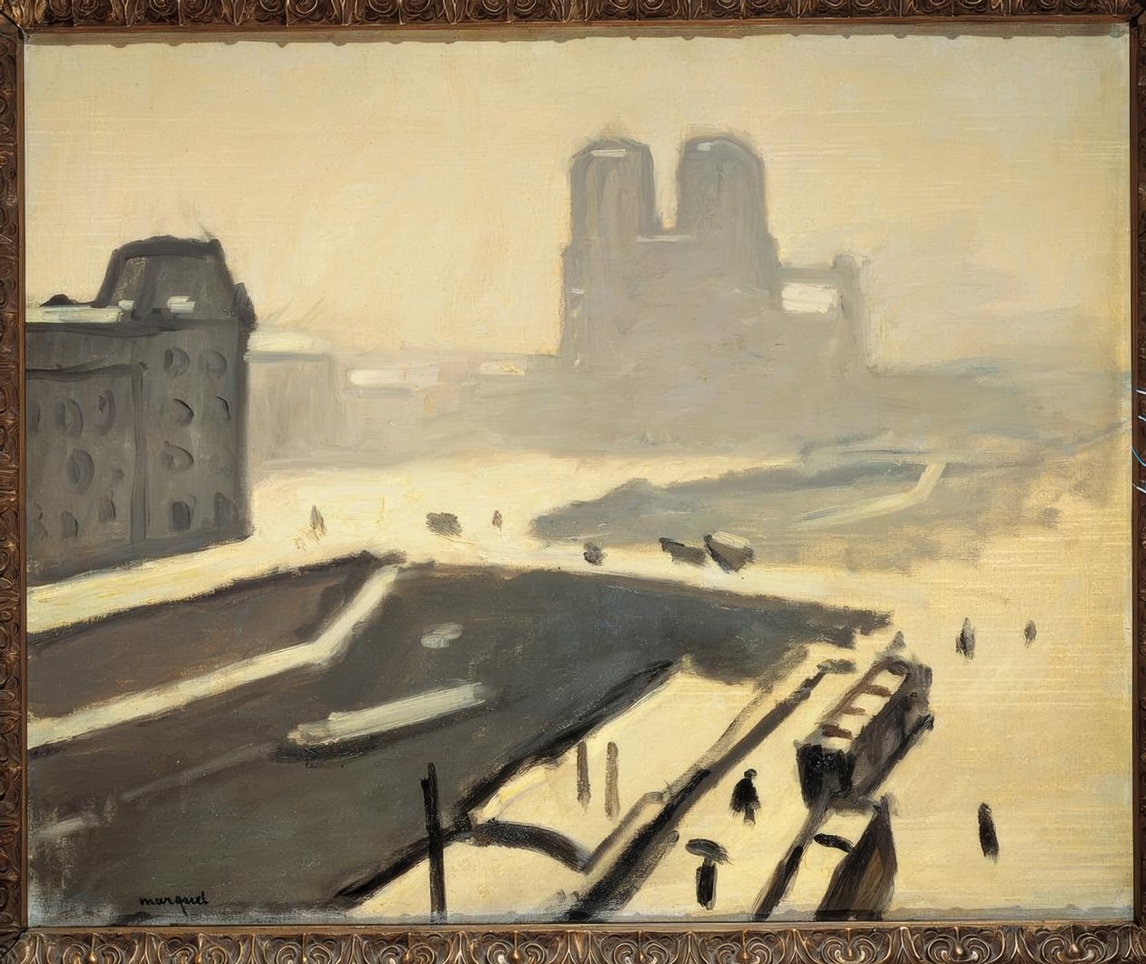 Paris in Winter (Saint-Michel Bridge) by Albert Marquet