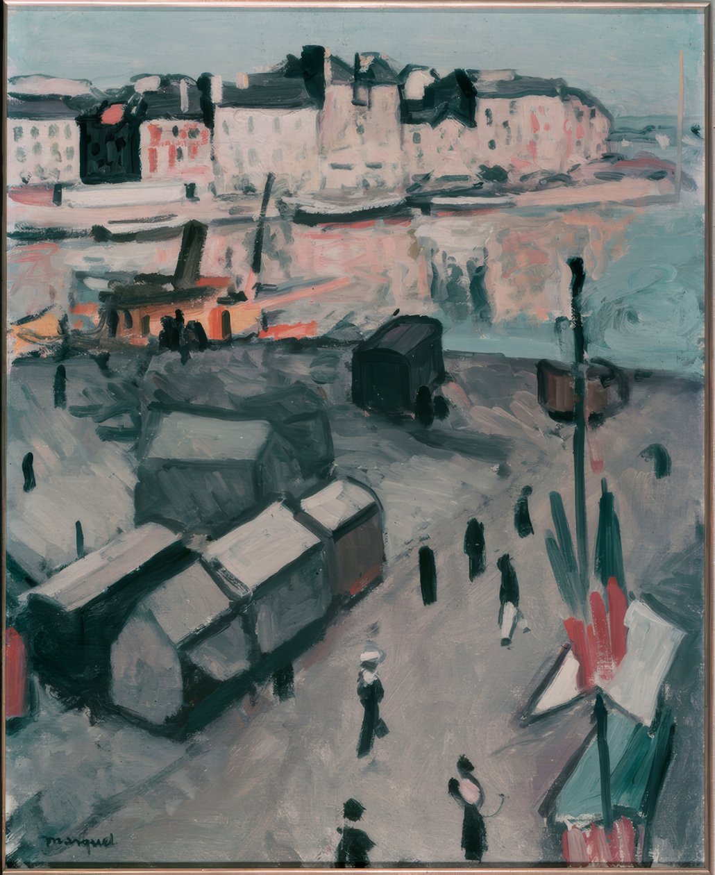 Port of Le Havre by Albert Marquet
