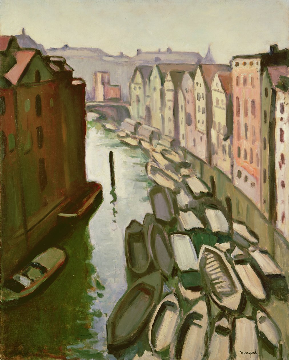 The Docks at Hamburg by Albert Marquet