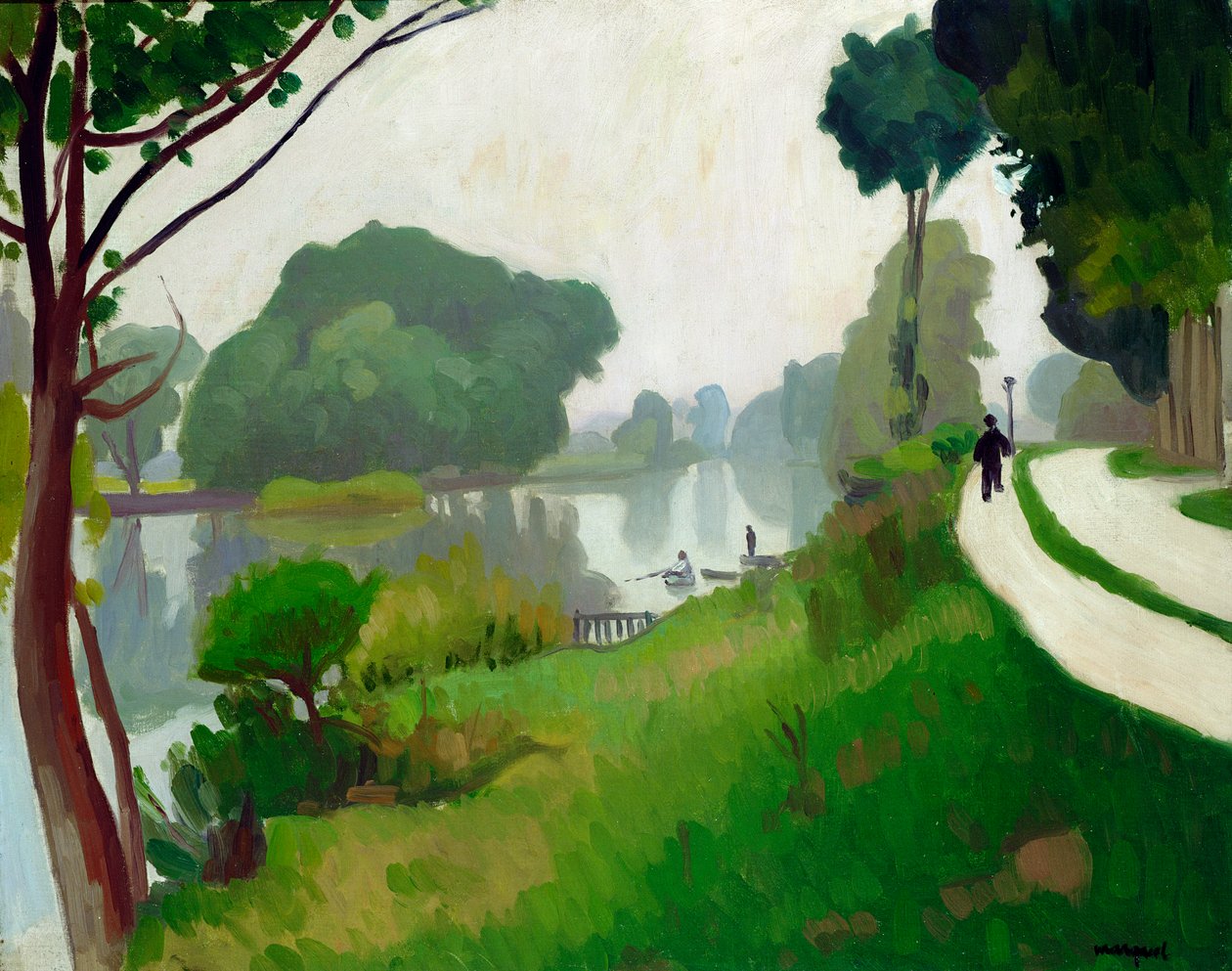 The Marne at Varenne-Saint-Hilaire by Albert Marquet