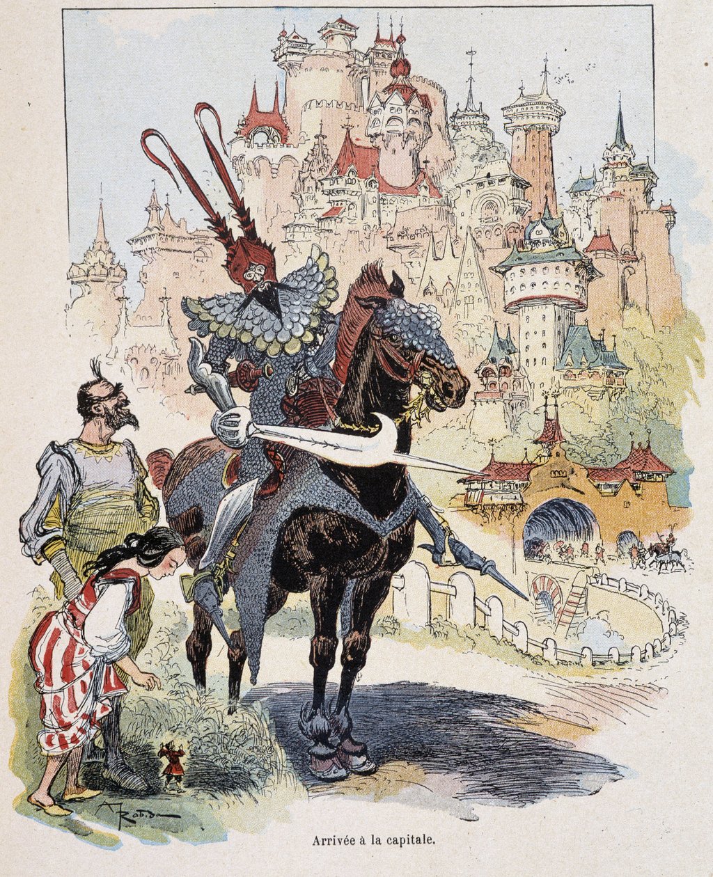 Arrival to the Capital - in 
