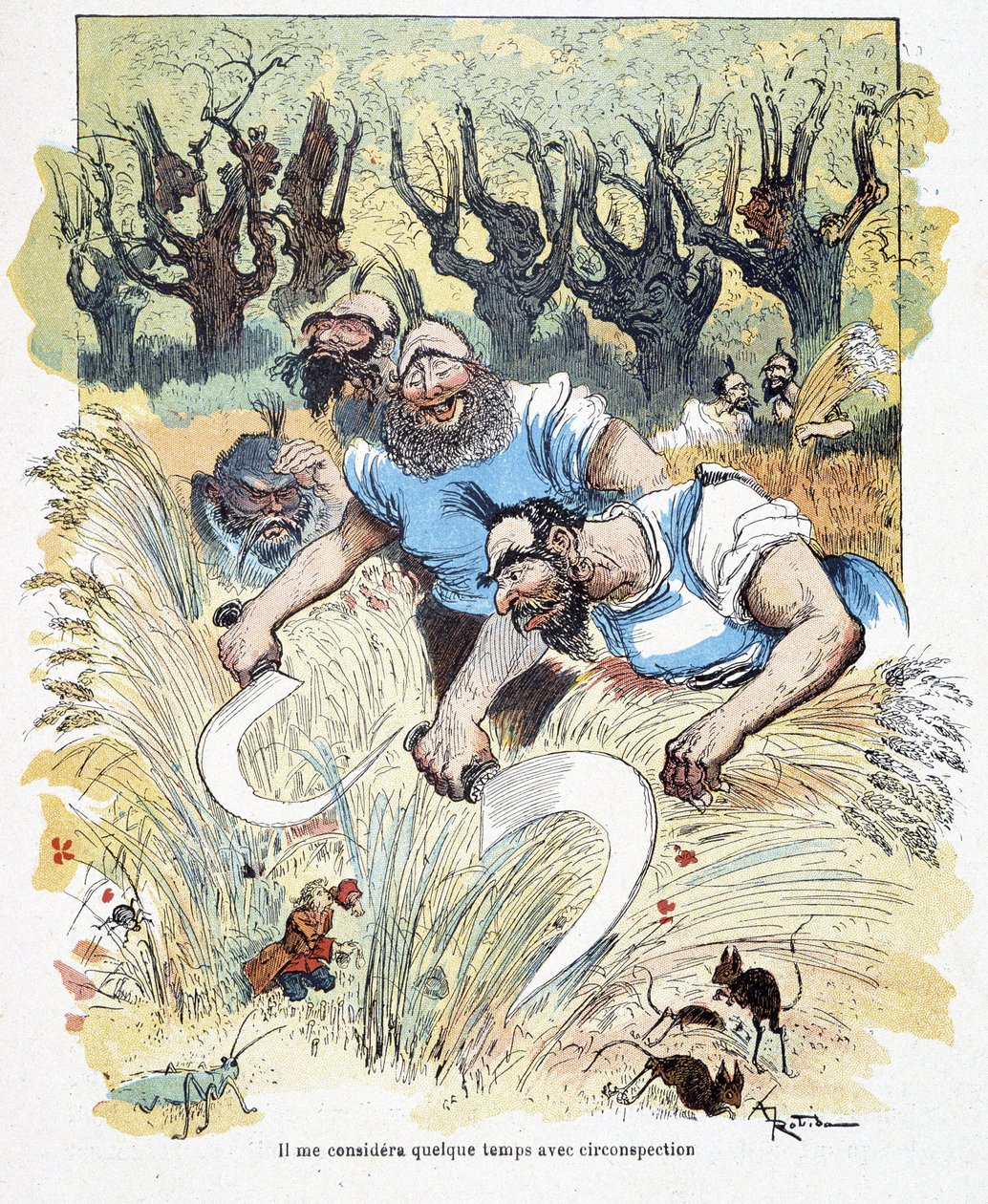 Gulliver in the Land of Giants - in 