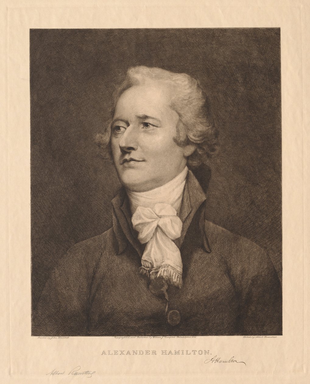 Alexander Hamilton, 1895 by Albert Rosenthal