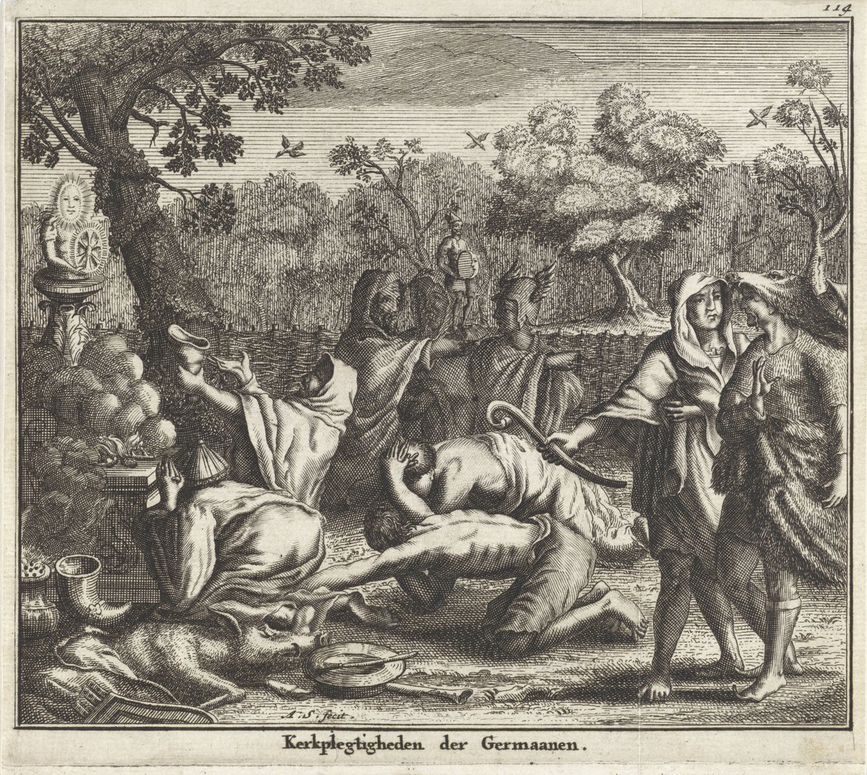 Germans Worship One of Their Gods by Albert Schut