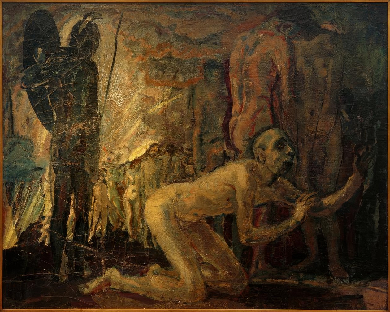 Jeremiah Before the Departure to Babylonian Captivity by Albert Weisgerber