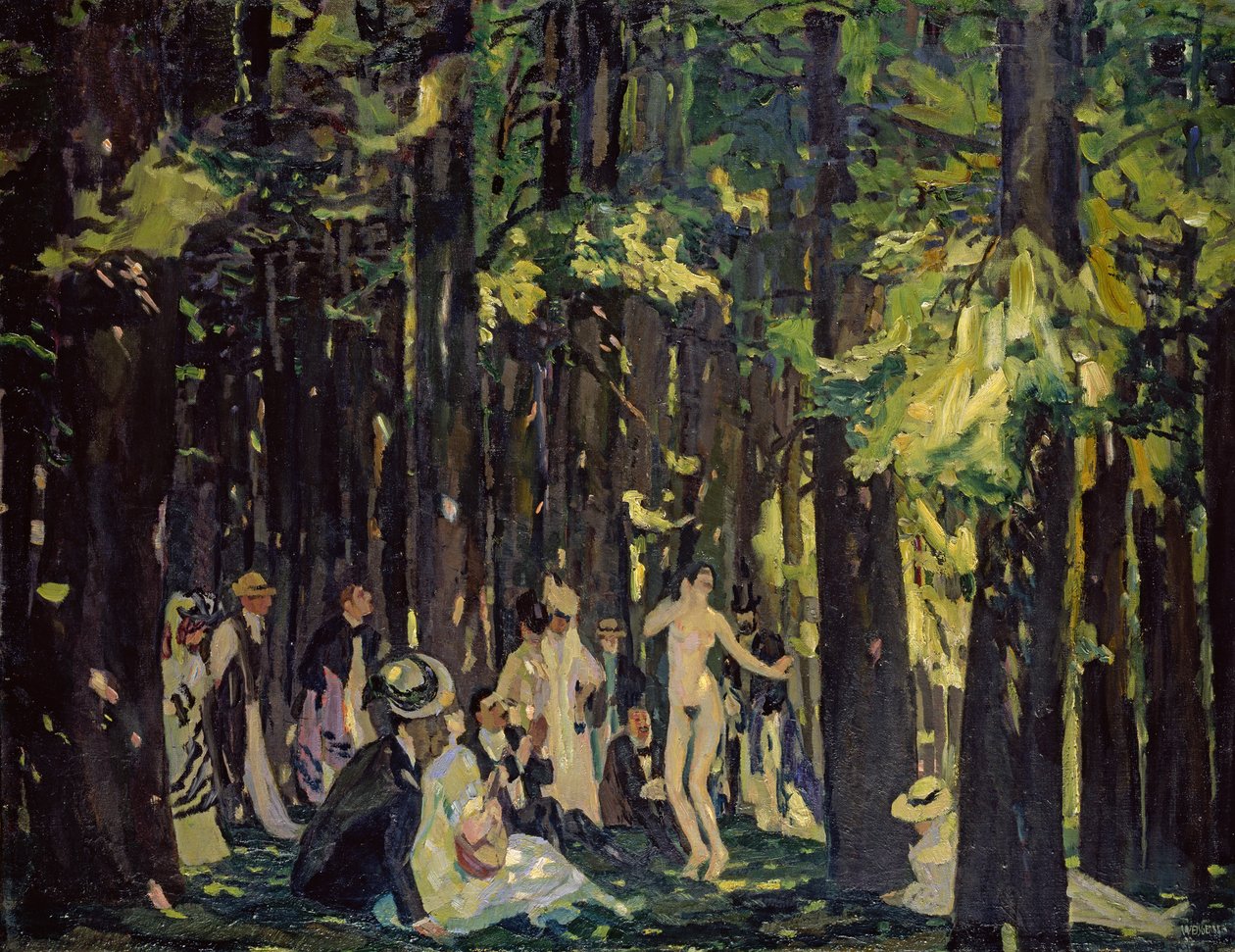 Summer Day by Albert Weisgerber