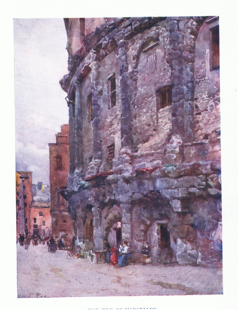 Theatre of Marcellus by Alberto Pisa
