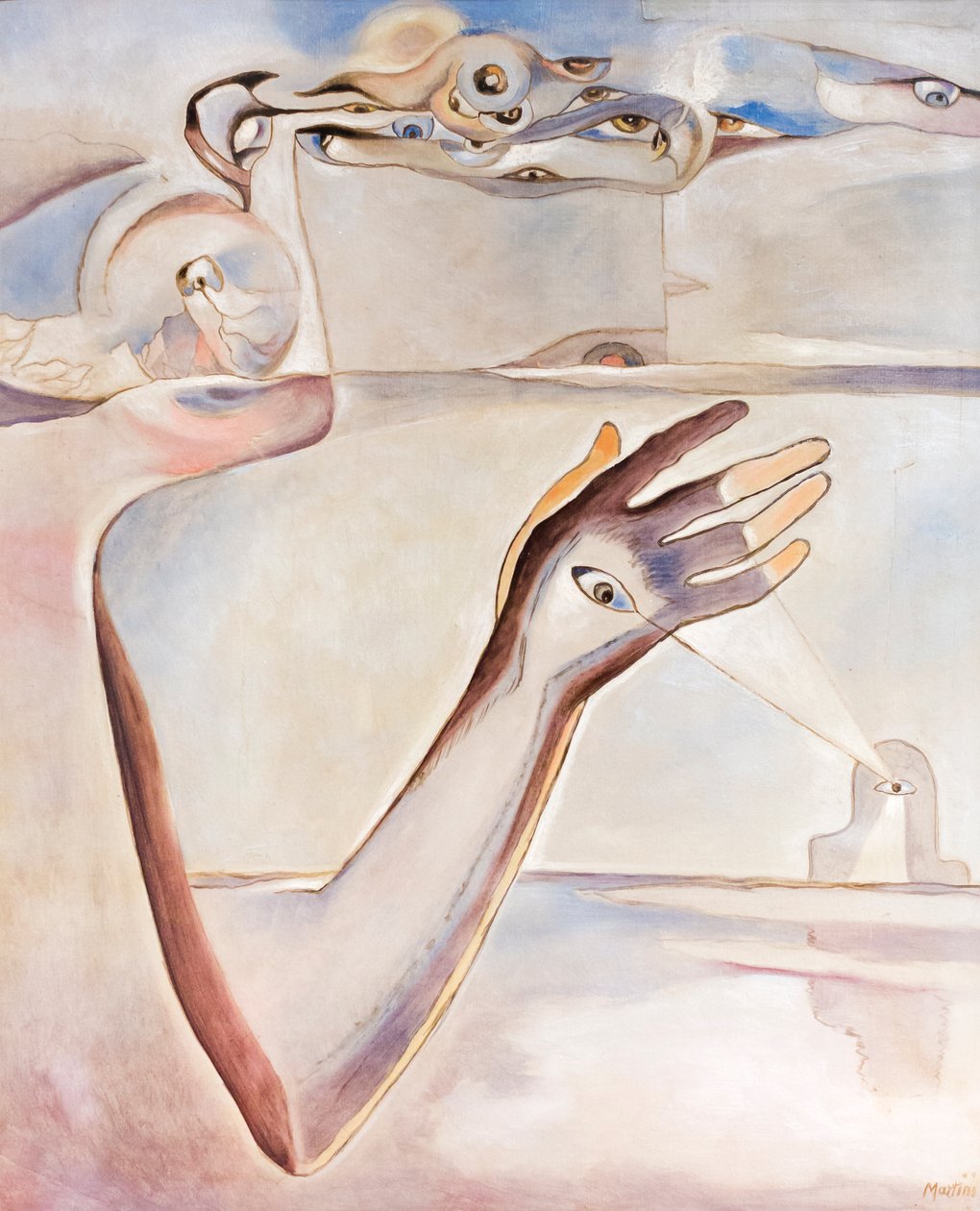 The Eye and the Human Spirit by Alberto Martini