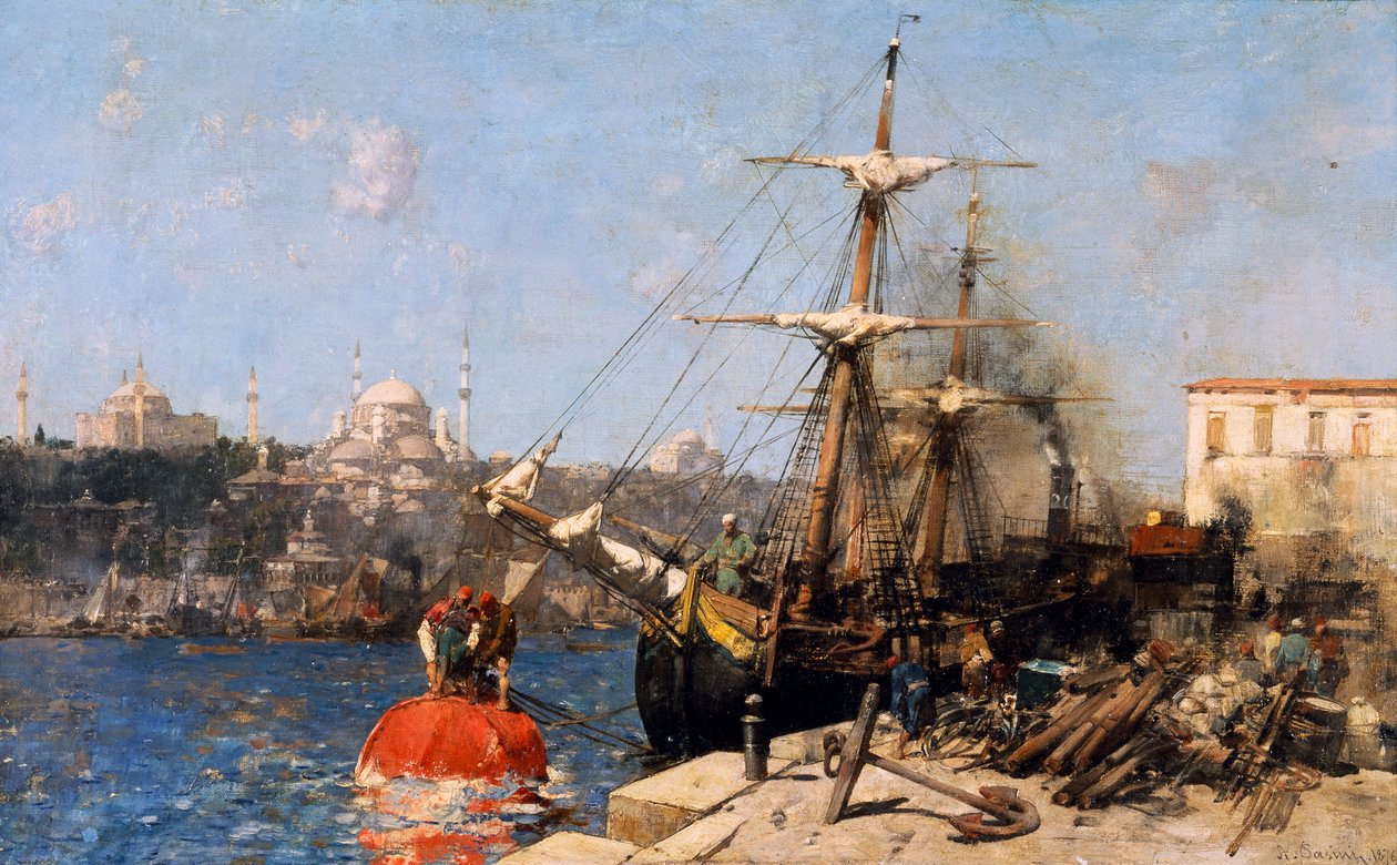 Golden Horn by Alberto Pasini